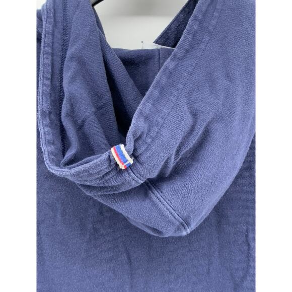 CHAMPION Women's Washed Navy Script Logo Hoodie SZ S - Picture 10 of 10